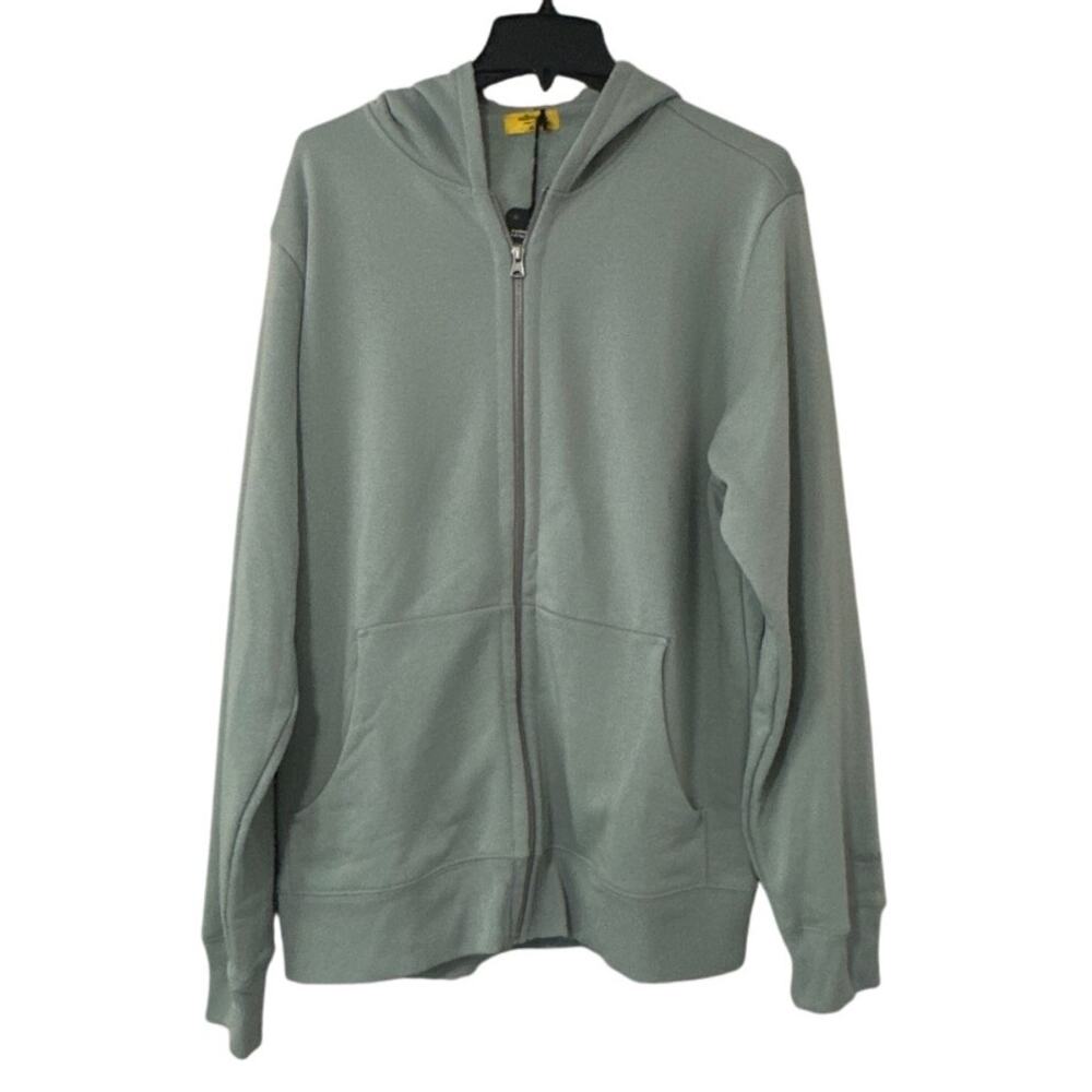 Allbirds anytime full zip hoodie bark grey mens size XL new with tags